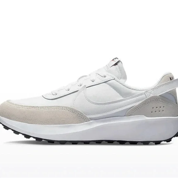 Nike Waffle Debut White Grey Women’s Shoes DH9523-100 No Lid - Picture 2 of 9